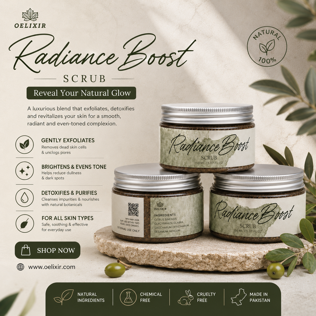 Radiance Boost Scrub